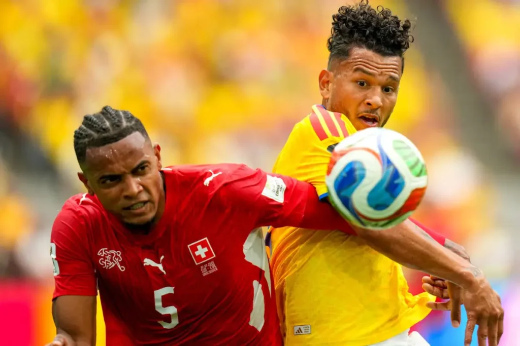 Suiza vs colombia