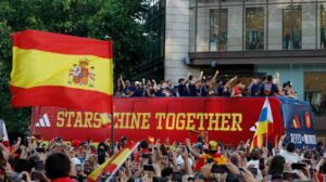 españa recibimiento